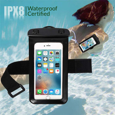 Αδιάβροχο Drive τηλεφωνικών σακουλών PVC IPX8 που κολυμπά με Armband